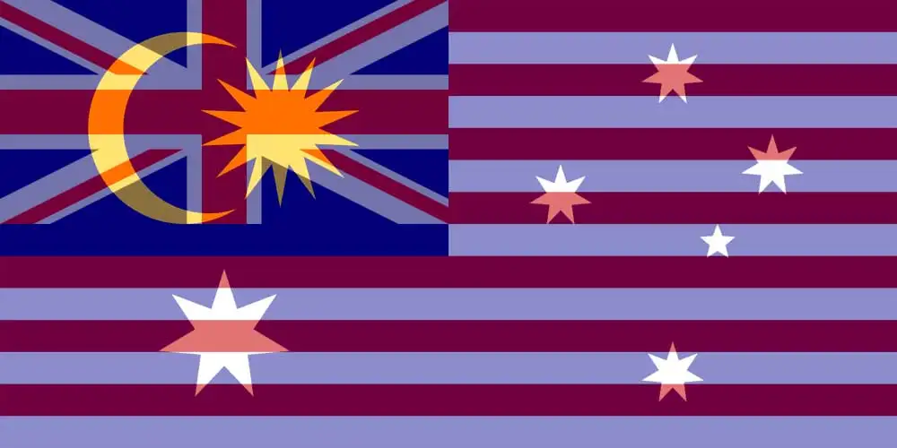 AUD to MYR flags