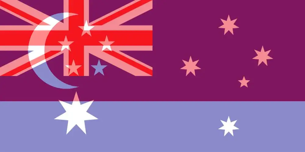 AUD to SGD flags