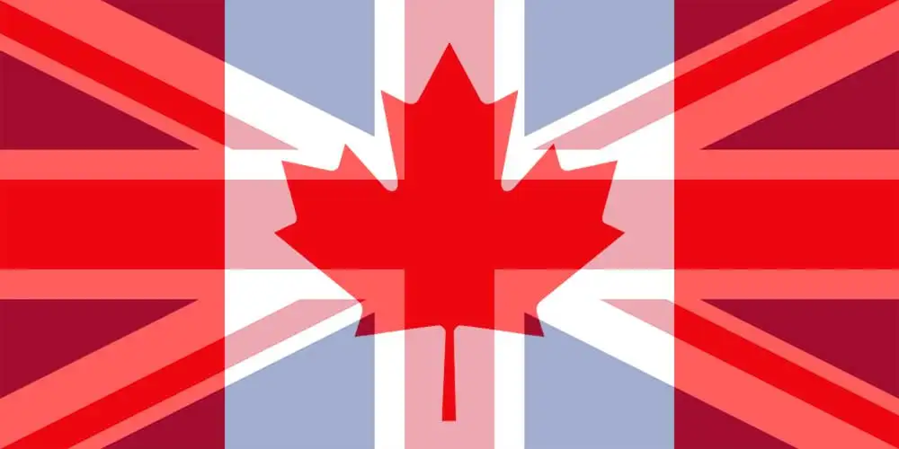 CAD to GBP flags