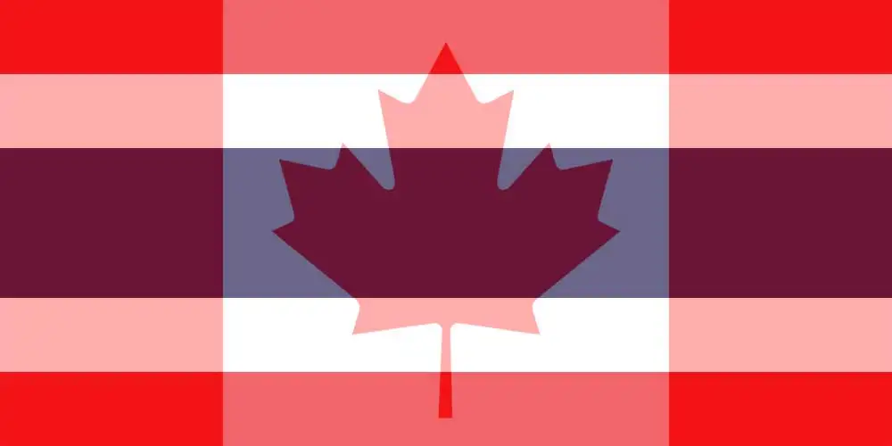CAD to THB flags