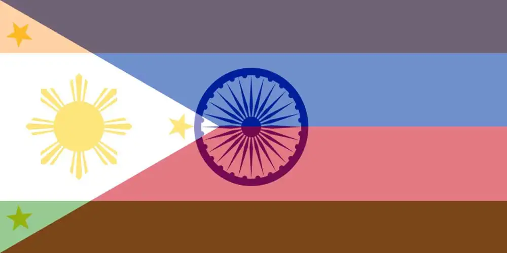 INR to PHP flags