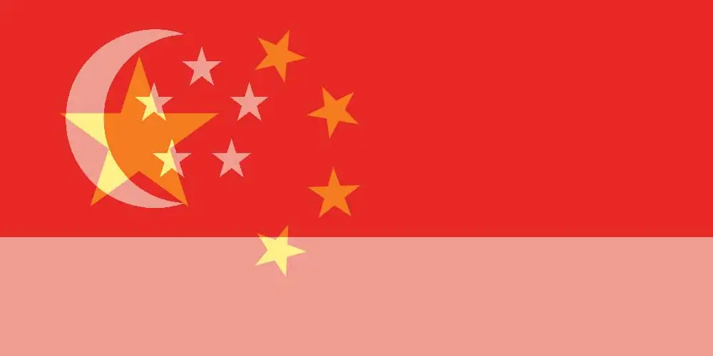 SGD to CNY flags
